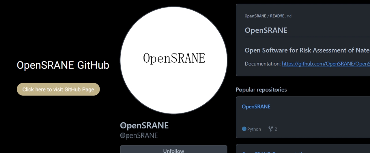 OpenSRANE GitHub